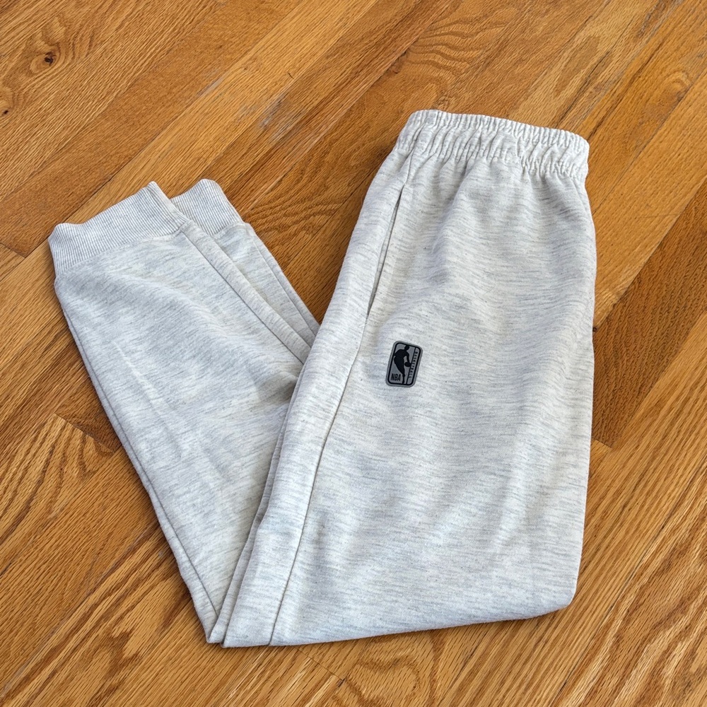 NBA Kids Gray Joggers (Size 10-12)